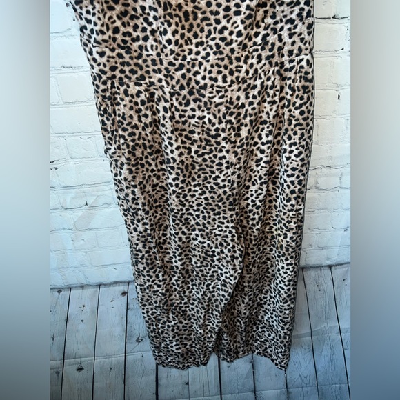 Torrid Brown & Black cheetah print sleeveless dress size 1X - Picture 3 of 8